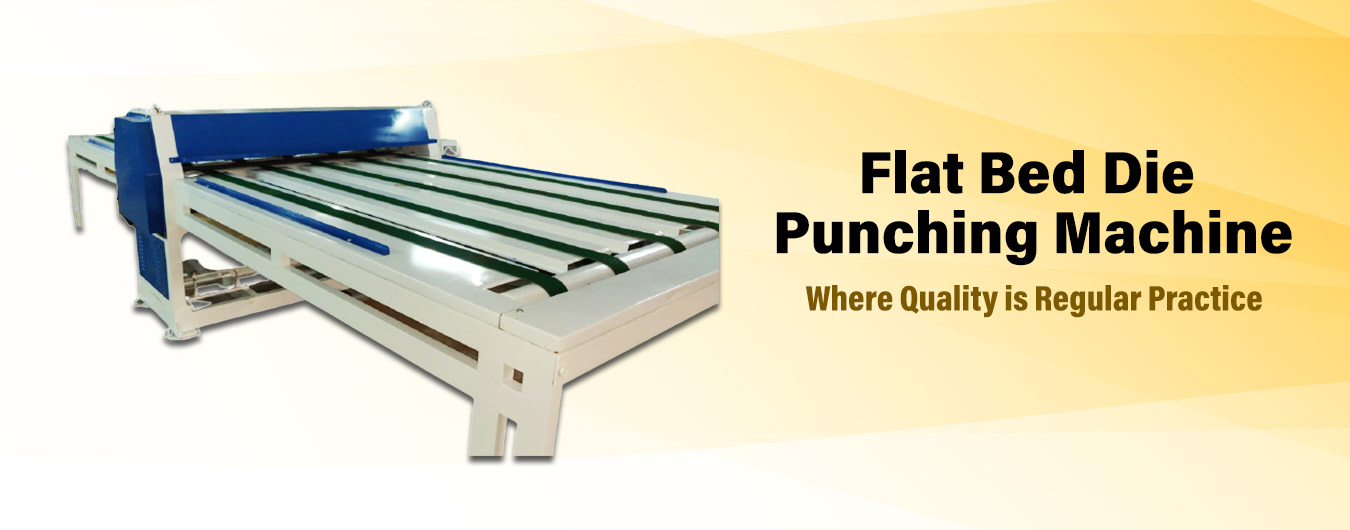 Flat Bed Die Punching machine 4